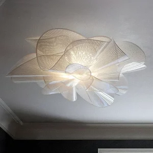 PVC lampe design moderne chambre salle à manger pendentif LED lumières pour la décoration de la pièce nordique classique plafonniers décor à la maison éclairage