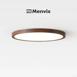 Plafonnier LED en bois et métal design scandinave moderne lumière chaleureuse chambre salon cuisine bureau économies d’énergie luminaire élégant Plafonnier LED en bois et métal design scandinave moderne lumière chaleureuse chambre salon cuisine bureau économies d’énergie luminaire élégant