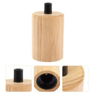Plafonnier bois naturel design scandinave nordique moderne chambre salon éclairage chaleureux économique élégant