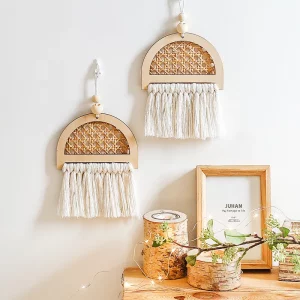 Lampe murale bois naturel design boho-chic scandinave décorative pour salon chambre ambiance chaleureuse élégance naturelle Lampe murale bois naturel design boho-chic scandinave décorative pour salon chambre ambiance chaleureuse élégance naturelle