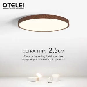 Plafonnier LED bois naturel design scandinave nordique moderne chambre salon éclairage chaleureux économique élégant Plafonnier LED bois naturel design scandinave nordique moderne chambre salon éclairage chaleureux économique élégant
