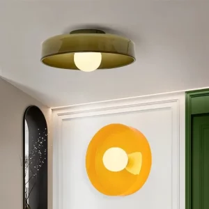 Plafonnier métal verre design nordique moderne lumière chaleureuse décoration intérieure salon chambre entrée couloir Plafonnier métal verre design nordique moderne lumière chaleureuse décoration intérieure salon chambre entrée couloir
