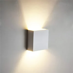Applique murale LED design cube moderne aluminium éclairage intérieur salon chambre couloir lumière douce économie d’énergie certification CCC FCC ROHS Applique murale LED design cube moderne aluminium éclairage intérieur salon chambre couloir lumière douce économie d’énergie certification CCC FCC ROHS
