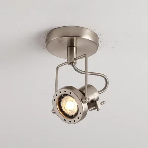 Plafonnier métal Vintage Bauhaus design industriel ajustable lumière directionnelle salon chambre cuisine éclairage moderne élégant Plafonnier métal Vintage Bauhaus design industriel ajustable lumière directionnelle salon chambre cuisine éclairage moderne élégant