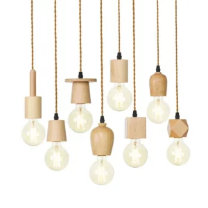 Suspension bois naturel design nordique moderne éclairage chaleureux salon cuisine salle à manger chambre économie d’énergie élégance scandinave Suspension bois naturel design nordique moderne éclairage chaleureux salon cuisine salle à manger chambre économie d’énergie élégance scandinave
