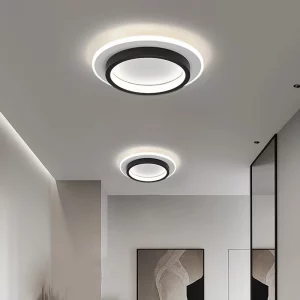 Plafonnier LED moderne design nordique acrylique métal lumière douce salon chambre allée intérieur éclairage élégant économique