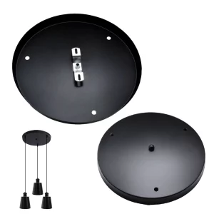 Plafonnier métal noir design moderne minimaliste suspension luminaire éclairage intérieur salle à manger salon élégance fonctionnalité stable installation facile Plafonnier métal noir design moderne minimaliste suspension luminaire éclairage intérieur salle à manger salon élégance fonctionnalité stable installation facile