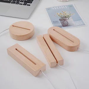 Plafonnier LED bois massif design scandinave nordique moderne lumière chaleureuse économique élégant salle salon chambre