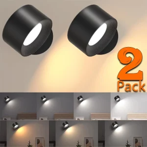 Applique murale LED moderne design minimaliste lumière rotative à 360° éclairage intérieur ajustable pour chambre salon cuisine économies d’énergie élégance naturelle Applique murale LED moderne design minimaliste lumière rotative à 360° éclairage intérieur ajustable pour chambre salon cuisine économies d’énergie élégance naturelle