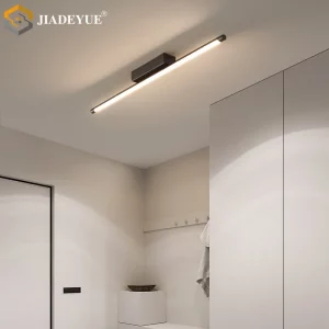 Plafonnier moderne minimaliste en aluminium design épuré lumière blanche salle à manger couloir éclairage sans lumière principale Plafonnier moderne minimaliste en aluminium design épuré lumière blanche salle à manger couloir éclairage sans lumière principale