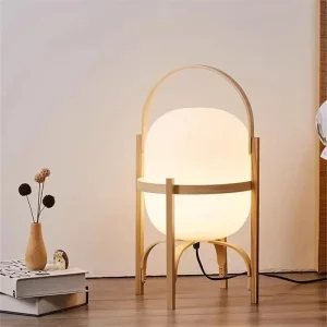Lampadaire moderne en bois naturel design scandinave éclairage intérieur salon chambre lumière douce économique élégant Lampadaire moderne en bois naturel design scandinave éclairage intérieur salon chambre lumière douce économique élégant
