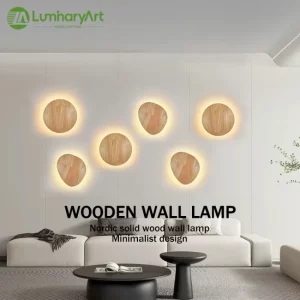 Luminaire mur LED bois naturel design nordique moderne éclairage chaleureux chambre salon cuisine économie d’énergie élégance durable Luminaire mur LED bois naturel design nordique moderne éclairage chaleureux chambre salon cuisine économie d’énergie élégance durable