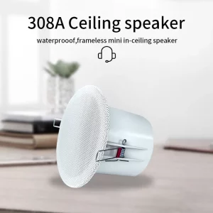 Système de haut-parleurs encastrés plafond son surround haute qualité installation discrète audio home cinéma 3 pouces 8Ohm Système de haut-parleurs encastrés plafond son surround haute qualité installation discrète audio home cinéma 3 pouces 8Ohm