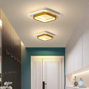 Plafonnier LED moderne design nordique lumière chaleureuse intérieur épuré économie d’énergie salon chambre élégance intemporelle
