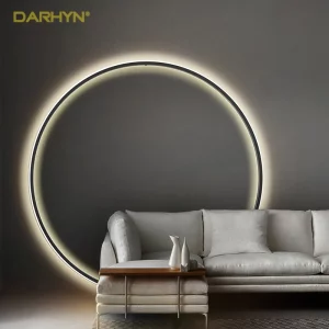 Applique murale LED design moderne minimaliste éclairage ambiant salon chambre Decoration murale élégante lumière douce certification CCC ROHS