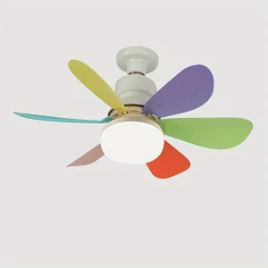 Plafonnier LED ventilateur multifonctionnel design coloré chambre enfant salon éclairage ventilateur intégré économique confort Plafonnier LED ventilateur multifonctionnel design coloré chambre enfant salon éclairage ventilateur intégré économique confort