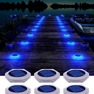 Lampes solaires extérieures  éclairage d’extérieur  étanches  pour escaliers  patio  allée  cour  clôture  applique murale  décoration de Noël