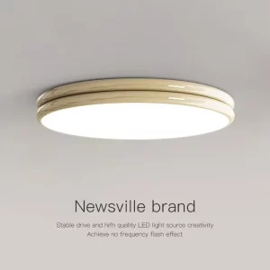 Plafonnier LED bois naturel design moderne minimaliste éclairage chaleureux salon chambre cuisine écoénergétique élégance nordique scandinave Plafonnier LED bois naturel design moderne minimaliste éclairage chaleureux salon chambre cuisine écoénergétique élégance nordique scandinave