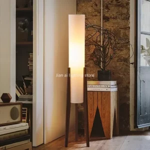 Lampadaire bois design scandinave moderne ambiance chaleureuse éclairage zen économie d’énergie salle à manger chambre à coucher Lampadaire bois design scandinave moderne ambiance chaleureuse éclairage zen économie d’énergie salle à manger chambre à coucher