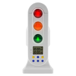 Minuterie numérique feu circulation  réveil  audio visuel  minuterie cuisine  double mode  affichage clair  fonction mémoire  minuterie étude enfants