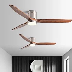 42/52/60 pouces ventilateur de plafond au sol bas lumière LED 3 couleurs Dimmable 20W télécommande pour chambre salon intérieur 42/52/60 pouces ventilateur de plafond au sol bas lumière LED 3 couleurs Dimmable 20W télécommande pour chambre salon intérieur