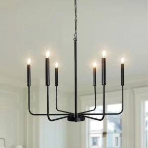Plafonnier métal design moderne minimaliste industrielle lumière chaleureuse salon salle à manger éclairage suspendu élégant