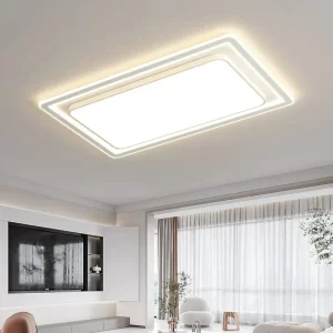 Plafonnier LED moderne design minimaliste lumière douce pour salon salle à manger chambre étude éclairage intérieur élégant et économique
