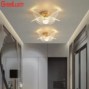Plafonnier LED acrylique design nordique créatif luminaire décoratif plafond chambre à coucher couloir salle à manger lumière douce éclairage moderne économie d’énergie style scandinave Plafonnier LED acrylique design nordique créatif luminaire décoratif plafond chambre à coucher couloir salle à manger lumière douce éclairage moderne économie d’énergie style scandinave