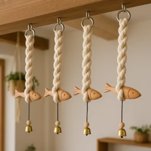 Plafonnier bois sculpté poisson marin thème nautique décoration intérieure rustique luminaire éclairage salon chambre cuisine Plafonnier bois sculpté poisson marin thème nautique décoration intérieure rustique luminaire éclairage salon chambre cuisine