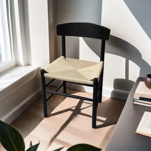 Chaise salle à manger bois rétro design artistique simple meubles portables créatifs style japonais moderne salle à manger salon bureau Chaise salle à manger bois rétro design artistique simple meubles portables créatifs style japonais moderne salle à manger salon bureau