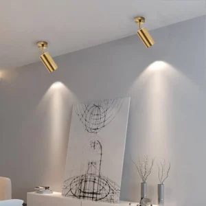 Plafonnier LED rotatif noir doré design moderne éclairage ciblé économique élégant aluminium ajustable 360° salon boutique exposition Plafonnier LED rotatif noir doré design moderne éclairage ciblé économique élégant aluminium ajustable 360° salon boutique exposition