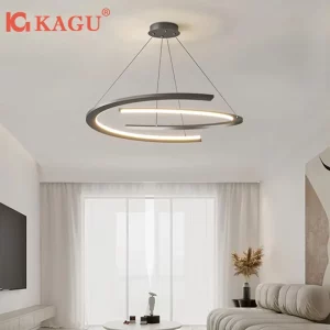 Suspension LED moderne design minimaliste aluminium éclairage chaleureux salon restaurant plafonnier élégant économique luminaire Suspension LED moderne design minimaliste aluminium éclairage chaleureux salon restaurant plafonnier élégant économique luminaire