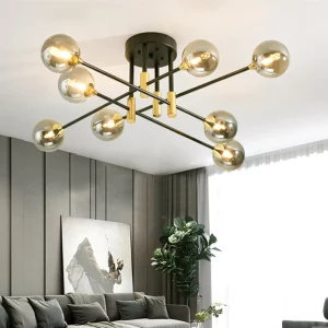 Plafonnier moderne design industriel art déco intérieur élégant lumière douce salle à manger salon chambre cuisine Plafonnier moderne design industriel art déco intérieur élégant lumière douce salle à manger salon chambre cuisine