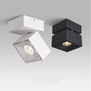 Plafonnier LED ajustable design moderne minimaliste éclairage flexible salon bureau économique certifié
