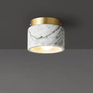 Plafonnier marbre italien design moderne épuré lumière chaleureuse salon chambre élégance intemporelle Plafonnier marbre italien design moderne épuré lumière chaleureuse salon chambre élégance intemporelle
