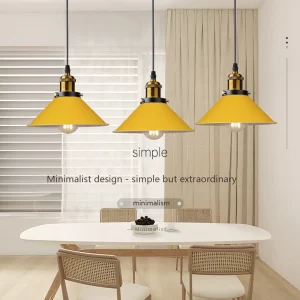 Suspension moderne design scandinave plafonnier jaune lumière chaleureuse éclairage intérieur salle à manger chambre à coucher luminaire décoratif élégant Suspension moderne design scandinave plafonnier jaune lumière chaleureuse éclairage intérieur salle à manger chambre à coucher luminaire décoratif élégant