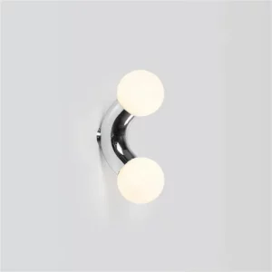 Applique murale LED moderne design nordique style scandinave verre métal chrome éclairage ambiant salle à manger chambre couloir veilleuse Applique murale LED moderne design nordique style scandinave verre métal chrome éclairage ambiant salle à manger chambre couloir veilleuse