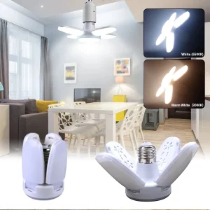Plafonnier LED design moderne pliable lumière adaptable salon chambre cuisine bureau éclairage intérieur économique élégant