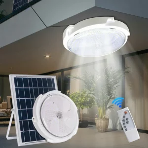 Plafonnier LED panneau solaire design moderne éclairage extérieur jardin terrasse cuisine salle à manger écoénergétique économique lumière chaleureuse Plafonnier LED panneau solaire design moderne éclairage extérieur jardin terrasse cuisine salle à manger écoénergétique économique lumière chaleureuse
