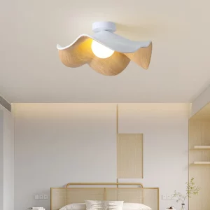 Plafonnier en bois naturel design scandinave nordique moderne éclairage chaleureux chambre salon entrée suspension style minimaliste Plafonnier en bois naturel design scandinave nordique moderne éclairage chaleureux chambre salon entrée suspension style minimaliste