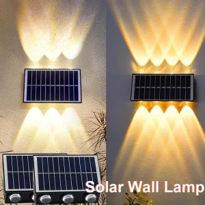 Luminaire solaire extérieur LED moderne étanche lumière douce jardin patio balcon décoratif Luminaire solaire extérieur LED moderne étanche lumière douce jardin patio balcon décoratif