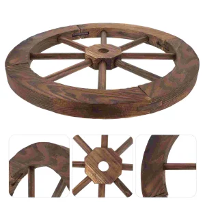 Plafonnier en bois vintage design rustique roue de chariot luminaire salon chambre éclairage chaleureux déco naturelle authentique élégant Plafonnier en bois vintage design rustique roue de chariot luminaire salon chambre éclairage chaleureux déco naturelle authentique élégant