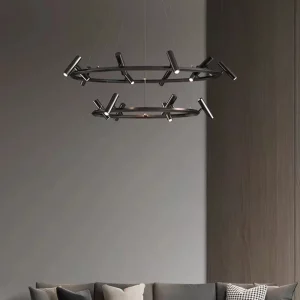 Suspension LED métal design minimaliste moderne luminaire plafond salon chambre salle à manger éclairage contemporain élégant économies d’énergie Suspension LED métal design minimaliste moderne luminaire plafond salon chambre salle à manger éclairage contemporain élégant économies d’énergie