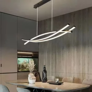 Suspension LED métal design moderne minimaliste luminaire épuré éclairage salon salle à manger lumière uniforme économique élégant Suspension LED métal design moderne minimaliste luminaire épuré éclairage salon salle à manger lumière uniforme économique élégant