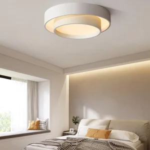 Plafonnier LED design moderne minimaliste lumière chaude plafond salon chambre cuisine bureau éclairage économique esthétique