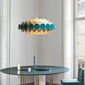 Suspension métal design moderne vintage lumière douce éclairage salon chambre suspension créative déco épurée élégance Suspension métal design moderne vintage lumière douce éclairage salon chambre suspension créative déco épurée élégance