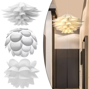 Suspension Origami Design Moderne Léger Épuré pour Salon Chambre Décoration Artisanale Éclatée Lumineuse