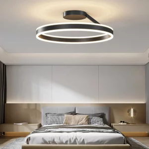 Plafonnier LED design moderne à intensité réglable luminaire décoratif de plafond éclairage chaleureux pour salon chambre ou salle à manger Plafonnier LED design moderne à intensité réglable luminaire décoratif de plafond éclairage chaleureux pour salon chambre ou salle à manger