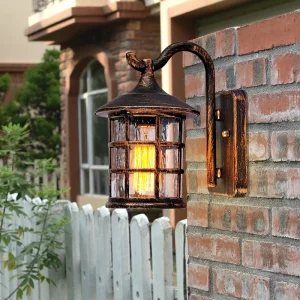 Applique murale LED vintage extérieure en métal rustique lumière chaude décoration industrielle patio jardin entrée éclairage intemporel Applique murale LED vintage extérieure en métal rustique lumière chaude décoration industrielle patio jardin entrée éclairage intemporel