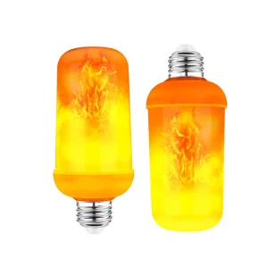 Ampoule LED effet flamme scintillant base E14 E27 déco Noel lumière réelle ambiance cosy économie d’énergie Certification ROHS design moderne Ampoule LED effet flamme scintillant base E14 E27 déco Noel lumière réelle ambiance cosy économie d’énergie Certification ROHS design moderne